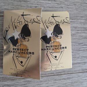 5 Fpr 25 💥Marc Jacobs Perfect Intense Eau De Parfum Sample. Set Of 2